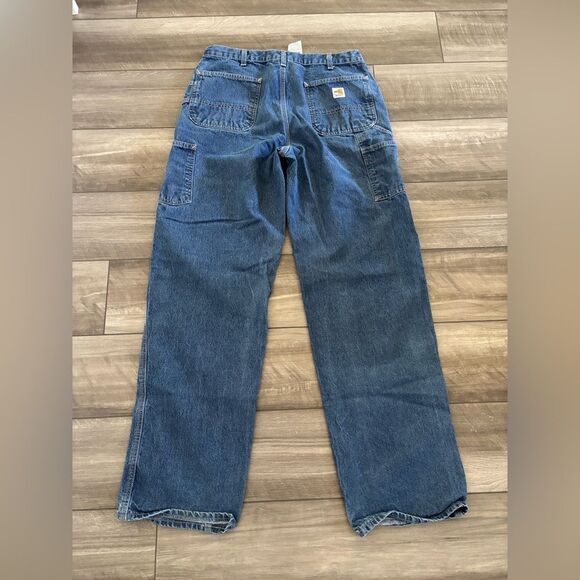 Carhartt Men's FR Fire Resistant Carpenter Pants Jeans Size 36x36 Workwear Y2K - Picture 4 of 5